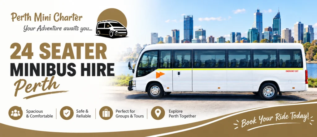 24 seater minibus hire Perth