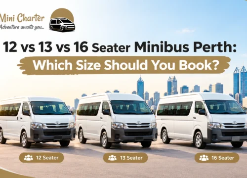 12 vs 13 vs 16 Seater Minibus Perth: Which Size Should You Book?